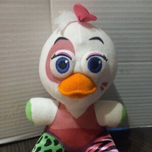 GlamRock Chica Plush Five Nights At Freddy Funko 2020 Stuffed Animal 7"